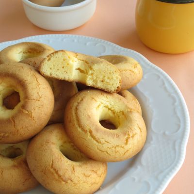 卵黄のリングクッキー